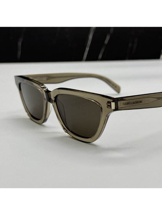 Saint Laurent SL462 SULPI 020 Brown Cat Eye Sunglasses main image 8